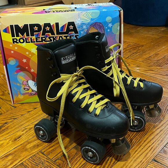 Impala Rollerskates - Black Vegan - US 8 - Picture 1 of 4